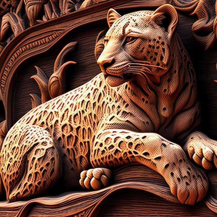 Знаменитое животное Леопард Рудрапраяга